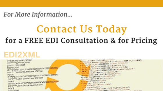 Free EDi Consultation and pricing