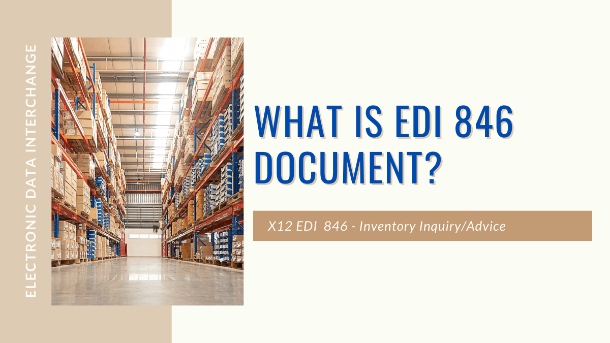 what is EDI 846