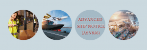 What is Advanced Ship Notice (ASN) 856 transaction set?