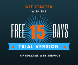 Free 15 days EDI web service