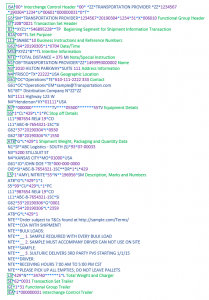 EDI 204 integration