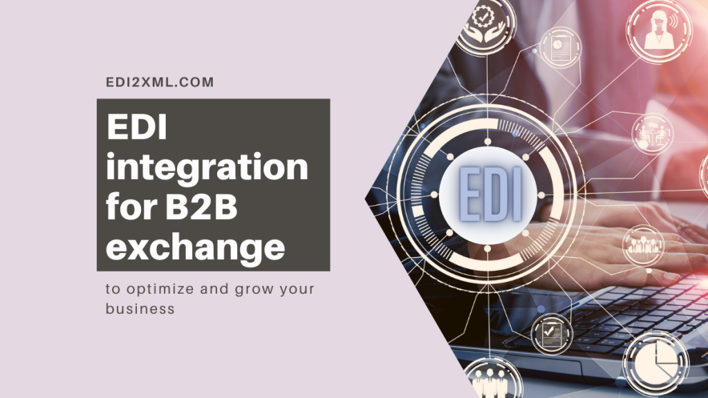 B2B communication via EDI