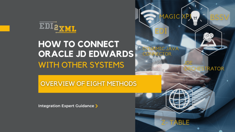 How to Connect Oracle JD Edwards with Other Systems