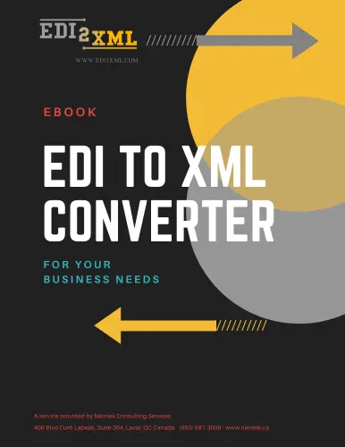 EDI to XML converter eBook