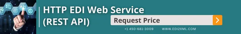 EDI2XML Rest API for EDI Price 