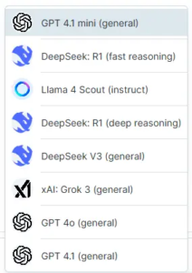 AI-Models on askElixir.ai