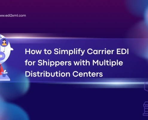 EDI web Portal for Shipper