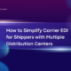 EDI web Portal for Shipper
