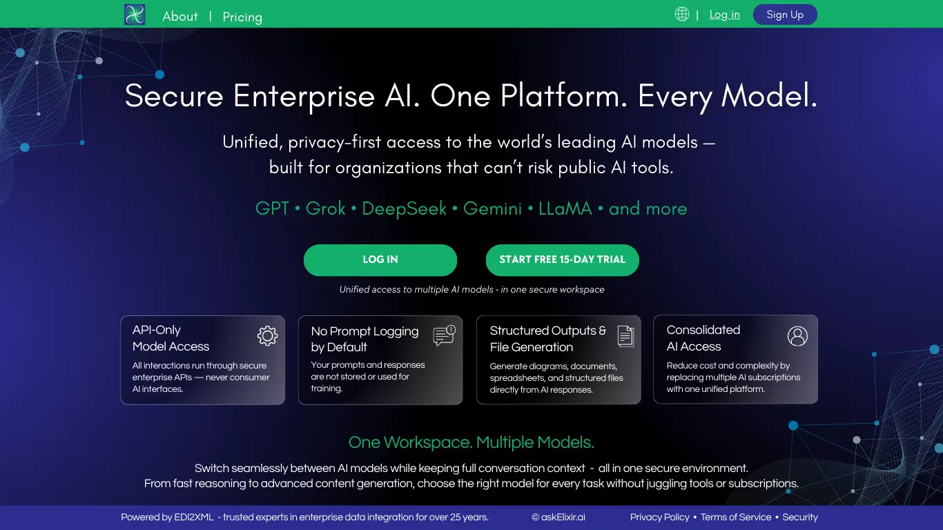 askElixir.ai - AI for Enterprise